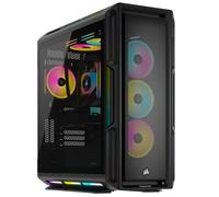 Corsair Vengeance i8300 Gaming PC - Intel® Core™ Ultra 9 285K refrigerado por líquido, GPU NVIDIA® GeForce RTX™ 5090, Memoria DDR5 RGB Dominator Titanium de 64 GB, SSD M.2 de 2+4 TB - Negro