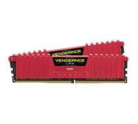 Corsair Vengeance LPX - Módulo de memoria XMP 2.0 de alto rendimiento de 32 GB (4 x 8 GB, DDR4, 3200 MHz, C16) color rojo