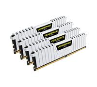 Corsair Vengeance LPX - Módulo de memoria XMP 2.0 de alto rendimiento de 32 GB (4 x 8 GB, DDR4, 3200 MHz, C16) color blanco