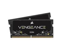 Corsair Vengeance - Módulo de memoria de 16 GB (2 x 16 GB, DDR4, 2666 MHz, SODIMM 260 Pin), negro (CMSX16GX4M2A2666C18)