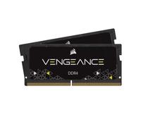 Corsair Vengeance - Módulo de memoria de 8 GB (2 x 4 GB, DDR4, 2666 MHz, SODIMM 260 Pin), negro (CMSX8GX4M2A2666C18)
