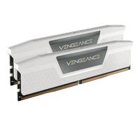 CORSAIR Vengeance DDR5 RAM 32GB (2x16GB) 6000MHz CL36 Intel XMP Kit de Memoria Compatible con iCUE - Blanco (CMK32GX5M2E6000C36W)