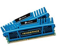 Corsair Vengeance - Módulo de Memoria XMP de Alto Rendimiento de 8 GB (2 x 4 GB, DDR3, 1600 MHz, CL9), Azul (CMZ8GX3M2A1600C9B)