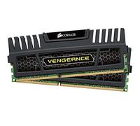 Corsair Vengeance - Módulo de Memoria XMP de Alto Rendimiento de 8 GB (2 x 4 GB, DDR3, 1600 MHz, CL9), Negro (CMZ8GX3M2A1600C9)