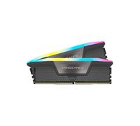Memoria RAM Corsair Vengeance RGB 16GB 2x8GB DDR5 5200MHz CL40 Kit XMP Iluminación Multicolor Negro