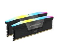 Corsair Vengeance RGB DDR5 48GB (2x24GB) 6400MHz C36 Intel Memoria per Desktop (Regulación de Voltaje a Bordo, Perfiles XMP 3.0 Personalizados, Factor de Forma Compacto, Optimizadas para Intel) Negro