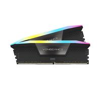 Corsair Vengeance RGB DDR5 RAM 64GB (2x32GB) 5600MHz CL40 Intel XMP Kit de Memoria Compatible con iCUE - Negro (CMH64GX5M2B5600C40)