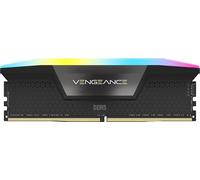 CORSAIR Vengeance RGB DDR5 RAM 16GB (1x16GB) 5200MHz CL40 Intel XMP Memoria de Ordenador Compatible iCUE - Negro (CMH16GX5M1B5200C40)