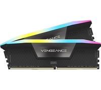 CORSAIR Vengeance RGB DDR5 RAM 32 GB (2 x 16 GB) 6200 MHz CL36 Intel XMP iCUE - Negro (CMH32GX5M2E6200C36)