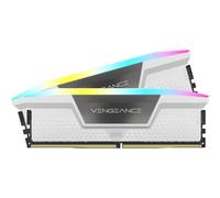 Corsair Vengeance RGB DDR5 White 6000MHz 64GB 2x32GB CL30 Dual Intel XMP 3.0 y AMD EXPO