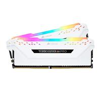 Corsair Vengeance RGB Pro 16 GB (2 x 8 GB) DDR4 3600 (PC4-28800) C18, Memoria para Ordenador de sobremesa, Color Blanco