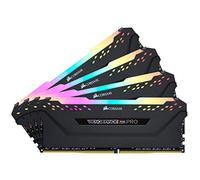 Corsair Vengeance RGB Pro - Kit de Memoria Entusiasta 64 GB (4 x 16 GB), DDR4, 3600 MHz, C18, XMP 2.0, Iluminación LED RGB, Negro