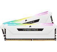 CORSAIR Vengeance RGB Pro SL 16GB (2x8GB) DDR4 3200 (PC4-25600) C16 1.35V Módulos de Memoria de Alto Rendimiento - Blanco
