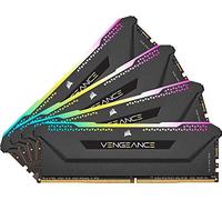 CORSAIR Vengeance RGB Pro SL 32GB (4x8GB) DDR4 3200 (PC4-25600) C16 1.35V Módulos de Memoria de Alto Rendimiento - Negro