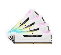 Corsair Vengeance RGB Pro SL 32GB (4x8GB) DDR4 3600 (PC4-28800) C18 1.35V - Módulos de Memoria de Alto Rendimiento, Blancas