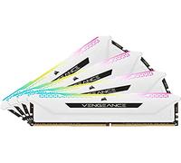 Corsair Vengeance RGB Pro SL 64GB (4x16GB) DDR4 3200 (PC4-25600) C16 1.35V - Memoria Interna - Blanca