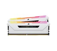 CORSAIR Vengeance RGB Pro SL DDR4 RAM Kit de Mejora de luz (sin Memoria física), Color Blanco