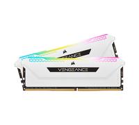 CORSAIR Vengeance RGB Pro SL 32GB (2x16GB) DDR4 3200 (PC4-25600) C16 1.35V Módulos de Memoria de Alto Rendimiento - Blanco