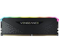 Corsair Vengeance RGB RS 16GB (1x16GB) DDR4 3600MHz C18 Memoria de Sobremesa (Iluminación Dinámica RGB, Tiempos de Respuesta Reducidos, Compatible con Intel y AMD 300/400/500 Series) Negro
