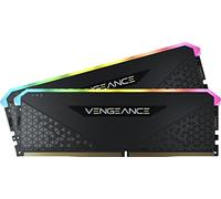 Corsair Vengeance RGB RS 16GB (2x8GB) DDR4 3200MHz C16 Memoria de Sobremesa (Iluminación Dinámica RGB, Tiempos de Respuesta Reducidos, Negro, CMG16GX4M2E3200C16