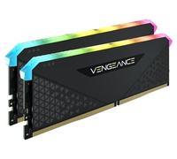Corsair Vengeance RGB RS (2 x 8GB) DDR4 3600MHz C18 Memoria de Sobremesa (Iluminación Dinámica RGB, Tiempos de Respuesta Reducidos, Compatible con Intel 300/400/500 AMD 400/500 Series) Negro CMG32GX4M2D3600C18