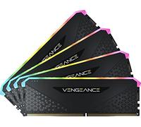 Corsair Vengeance RGB RS 32GB (4x8GB) DDR4 3200MHz C16 Memoria de Sobremesa (Iluminación Dinámica RGB, Compatible con Intel X299, AMD TRX40 & Intel/AMD 300/400/500 Series) Negro