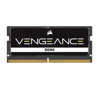 CORSAIR Vengeance SODIMM DDR5 RAM 48GB (1x48GB) 5600MHz CL48-48-48-90 1.1V Intel XMP 3.0 Memoria del Portátil - Negro (CMSX48GX5M1A5600C48)