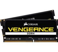 Corsair Vengeance SODIMM 32GB (2x16GB) DDR4 hasta 3200MHz C22 Memoria para portátiles/portátiles - Negro