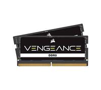 CORSAIR Vengeance SODIMM DDR5 RAM 64GB (2x32GB) 5600MHz CL48 Intel XMP Compatible con iCUE Memoria - Negro (CMSX64GX5M2A5600C48)