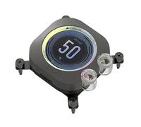 Corsair iCUE XC7 RGB ELITE LCD Bloque de Agua para CPU Gris Sigilo