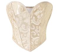 Corsé sexy para mujer, espalda descubierta, corsé vintage | Corsé sin tirantes, elegante, lencería suave, ligero, para fiestas, carnaval, cómodo corsé para disfraz de Halloween