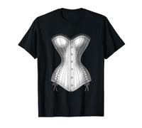 Corsé Vintage Bridal Fashion Art Camiseta