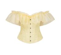 Corset Disfraz Mujer Medieval,Body Elegante Que CiñE La Cintura Con CorpiñO Estructurado Sin Costuras Ideal Para Ocasiones Formales Y Vestidos De Noche Abito Festa Corsetto Halloween Carnaval Cosplay