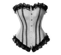 Corset Medieval Mujer Sexy Reductor Corsé Steampunk Fiesta Gótico Encaje