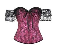 Corset Mujer, Corpiños Mujer, Corset Reductor Top Fajas, Bustier Corsé Cortesano Overbust Gótico Ropa Carnaval Disfraz Pirata Bandeau2026