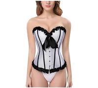 Corset Mujer Medieval Reductor Sexy Corsé Para Vestir Gótico Fiesta Floral