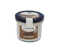 Corsevilla - Crema Queso Cabra Curado - Boletus - Queso Untar - Gourmet - Boletus - 1 unidadad - 100 g unidad aprox - 100 g aprox.