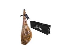 Corsevilla - Jamón de bellota ibérico 100% - Jamon Iberico - Jamon Iberico Bellota - Iberico de Bellota - Calidad Gourmet - Iberico Bellota - Regalo - Sin Gluten - Sin Lactosa (8 kilogramos. aprox.)…