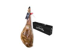 Corsevilla - Jamon de Bellota Iberico - Jamon Iberico - Jamon Iberico Bellota - Iberico de Bellota - Calidad Gourmet - Iberico Bellota - Regalo - Sin Gluten - Sin Lactosa (8 kilogramos. aprox.)