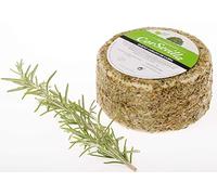 Corsevilla - Queso Curado Cabra - Romero - Perfecto para Maridar con - Vino Tinto - Frutos Secos - Picos - Pan - Tradicional - suave - Sabor a Romero - (700 g aprox.)
