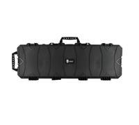 Corso MK2 Maleta Rígida táctica porta fusil, rifle, escopetas de airsoft 102cm, Negra con Ruedas, Certificación IP67 IK08, Polipropileno Reforzado, Espuma EVA Precortada, 6 Cierres de Seguridad