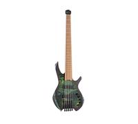 Cort Baja Espacial 5 cuerdas Headless Star Dust Green