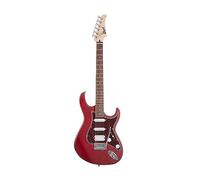 Cort G110 - Guitarra eléctrica serie G, color rojo poros abiertos