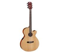 Cort Guitarra electroacústica de 6 cuerdas, para diestros (SFX1F NS)