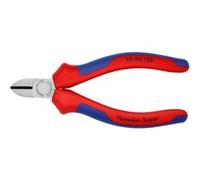 Knipex Alicates de corte diagonal rojo 125 mm