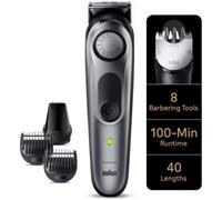 Braun BeardTrimmer 7 BT7420 Batería 40 2 cm Negro, Gris