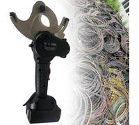 Cortacables hidráulico eléctrico, Herramienta de trinquete a batería para Cables de Cobre y Aluminio, Fuerza de Corte 120KN con diseño portátil y aplicación Industrial - Modelo EC-50M/EC-75M