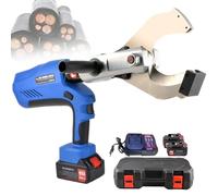 Cortacables inalámbrico hidráulico,cortador de cables eléctrico, herramienta de corte de cables a batería con pantalla LED, herramienta de corte de cables a batería de 18 V(EZ65C)