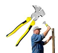 Cortacercas | Herramienta Para Cercas Cortador Extractor De Grapas | Extractor de Grapas y Cabezas de Manual Resistente para Doblar Sujetar Alambre Cable Granja