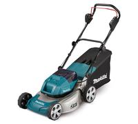 Cortacésped a batería makita 36v 46 cm ancho de corte de autonomía